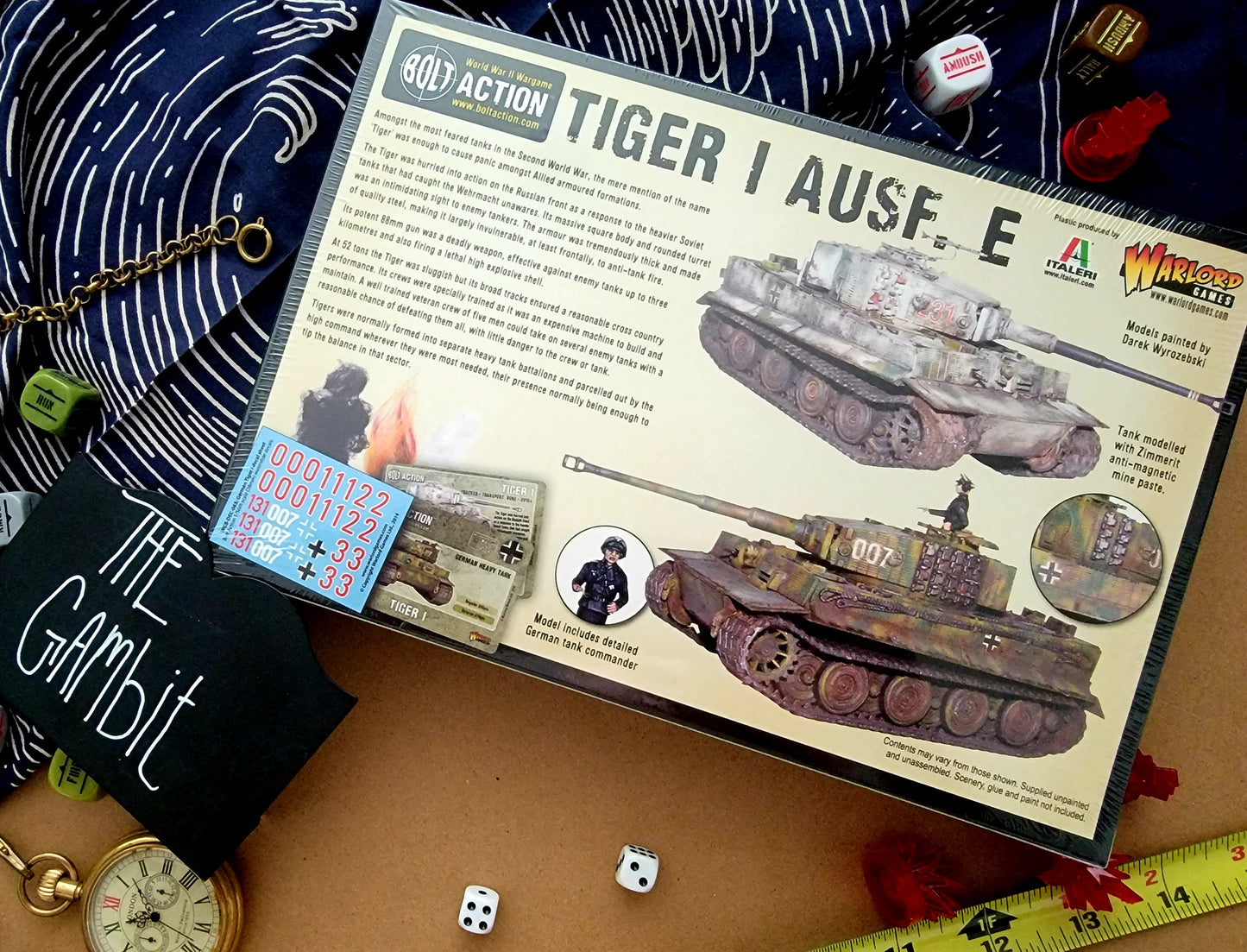 Tiger I Ausf. E heavy tank (plastic)