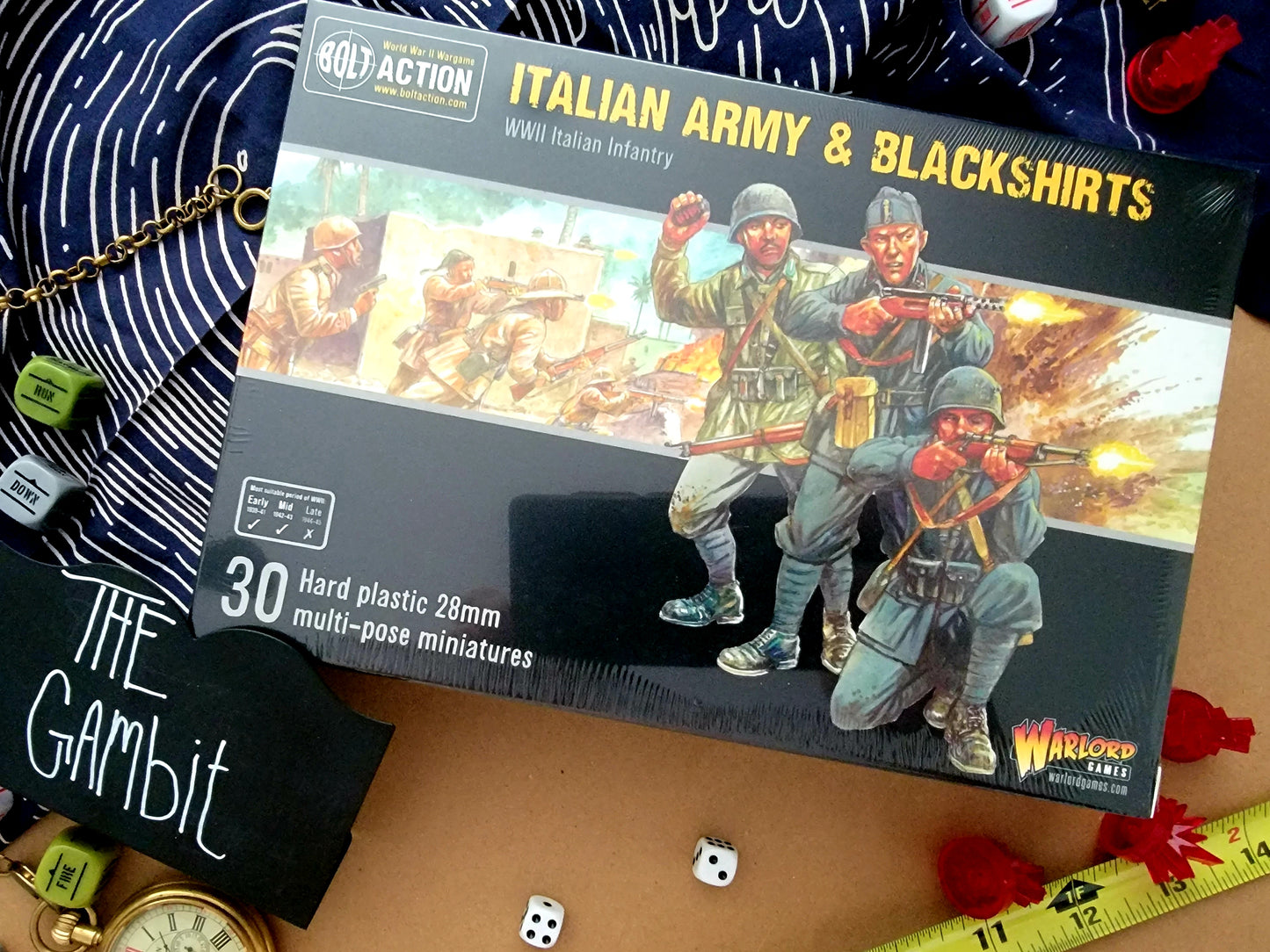 Italian Army & Blackshirts plastic boxed set