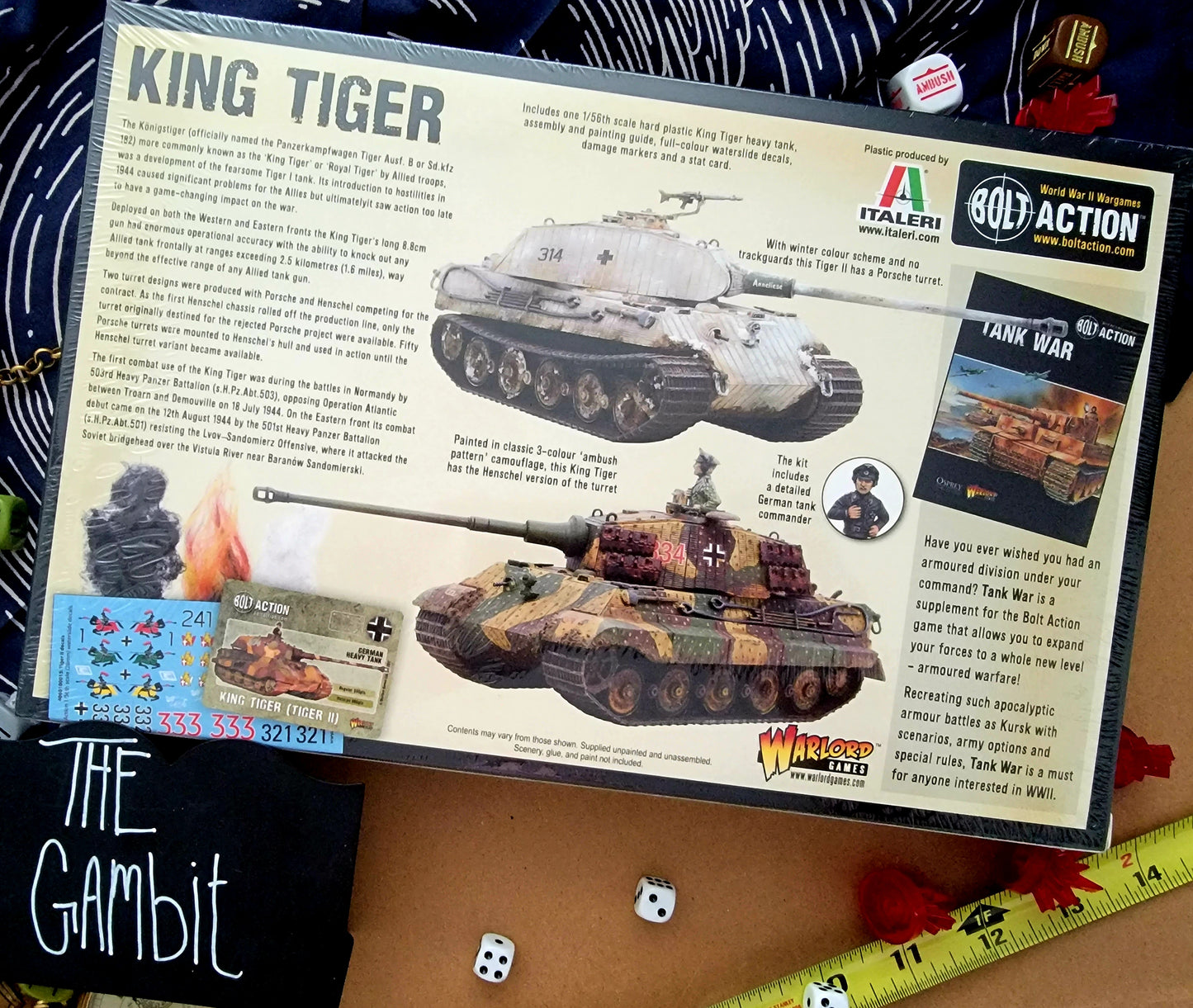 King Tiger (plastic box set)