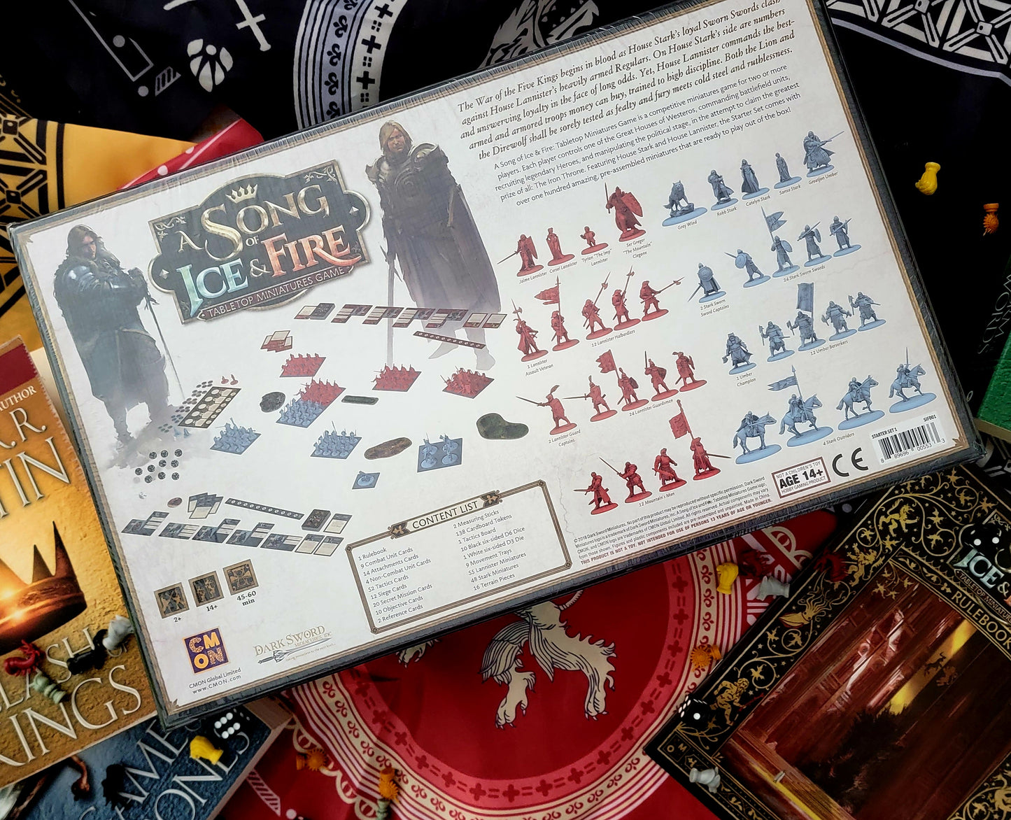 A Song of Ice & Fire: Stark vs Lannister Starter Set