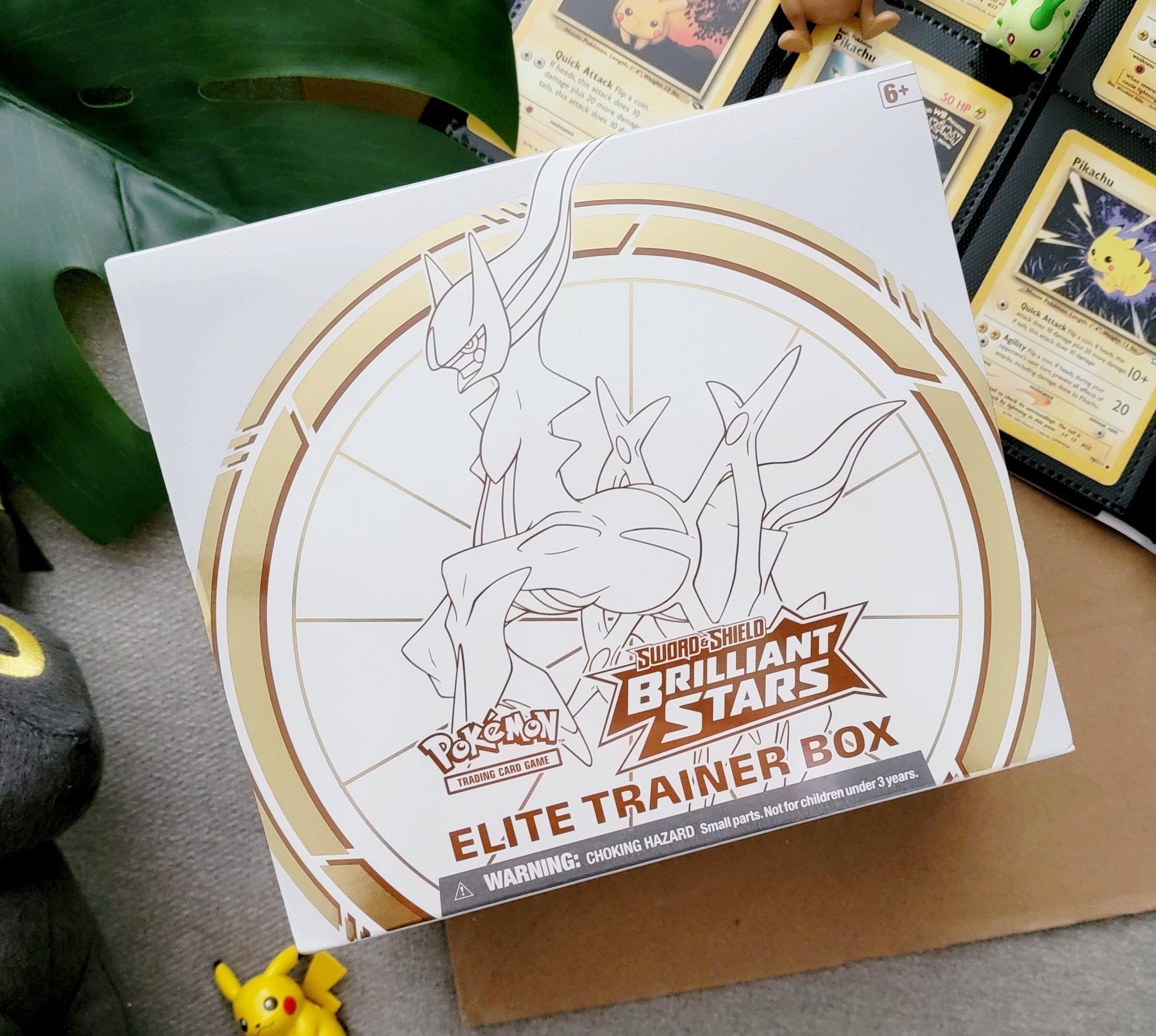 Pokemon Brilliant Stars Pokemon Center Elite Trainer Box deals Exclusive