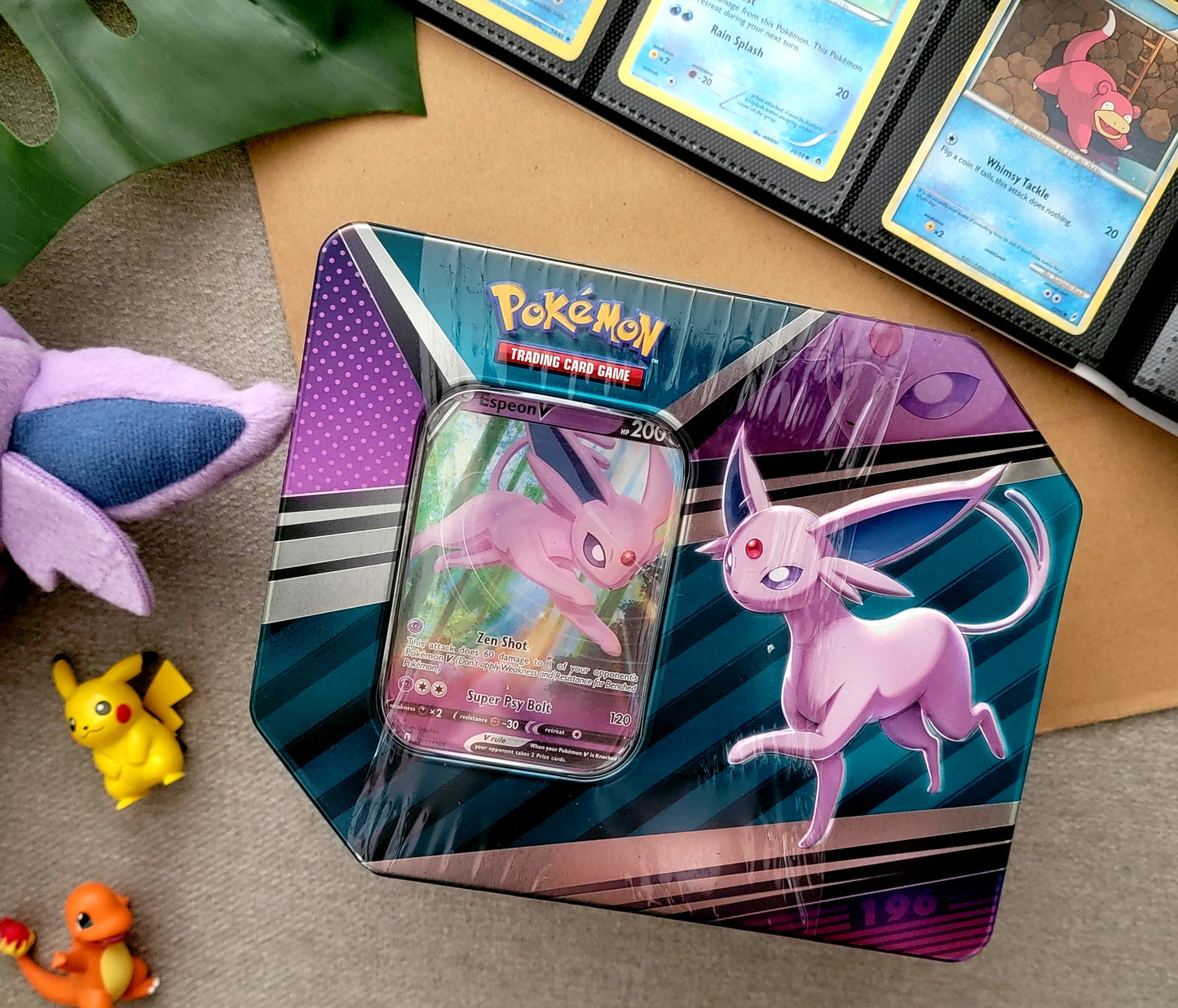 Pokémon TCG: V Heroes Tin (Espeon V)